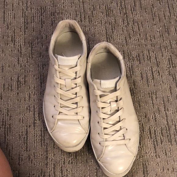 Rag and bone RB1 low white leather sneakers - Picture 2 of 4